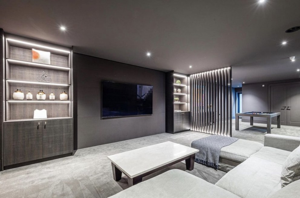 Surrey Media Room | Media Room  | Interior Designers